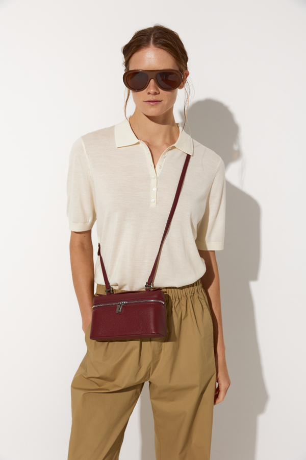 Сумка TRIUMPH S NEW ягодного цвета