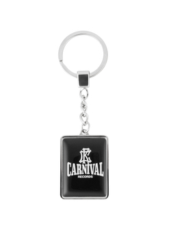 CARNIVAL RECORDS LOGO TRINKET BLACK
