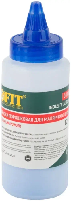 FIT Краска разметочная 125 гр. для ударного шнура, синяя порошковая