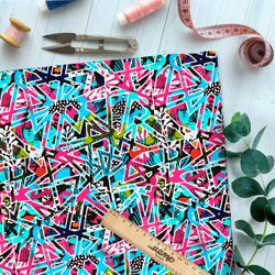 Ткань Барби пиксельная мечта