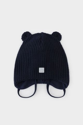 шапка  для мальчика  КВ 20420/темно-синий