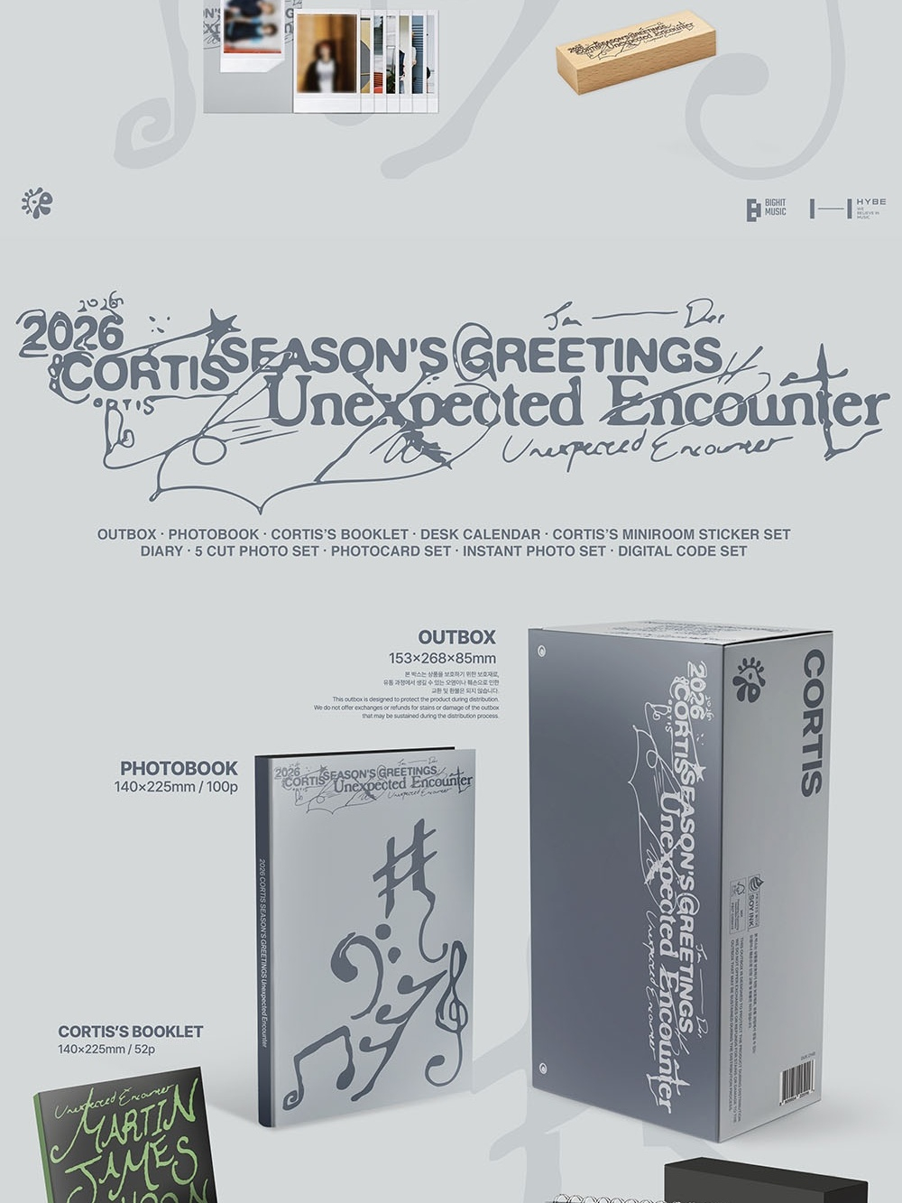 товары CORTIS - UNEXPECTED ENCOUNTER 2026 Season's Greetings