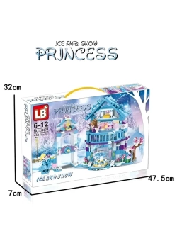 Конструктор Принцесс Замок Эльзы Холодное сердце 411 деталей