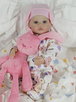 Кукла Реборн виниловая LifeReborn 45см (LR-006)