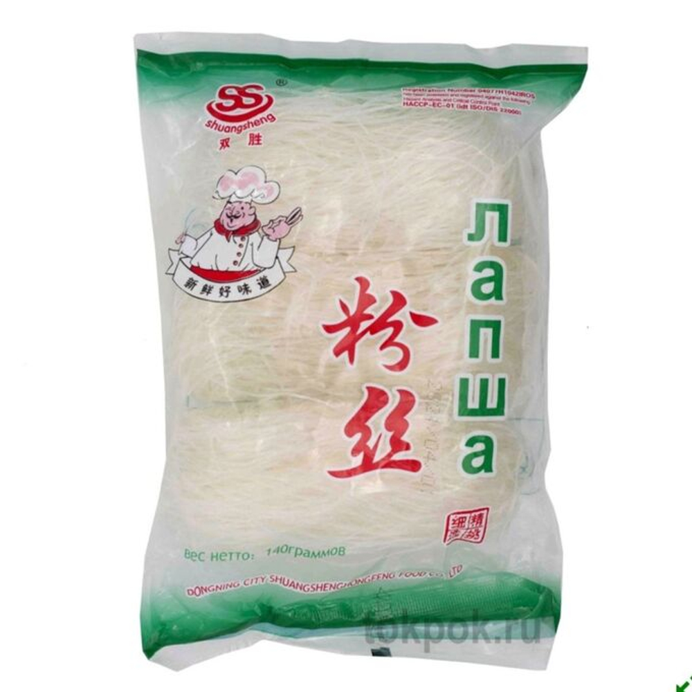 Фунчеза крахмальная лапша 500 гр.