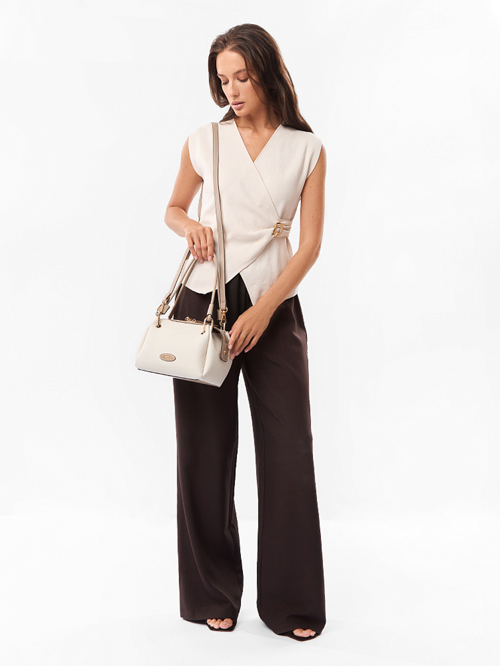 Сумка из экокожи FABRETTI FMM2409133-191