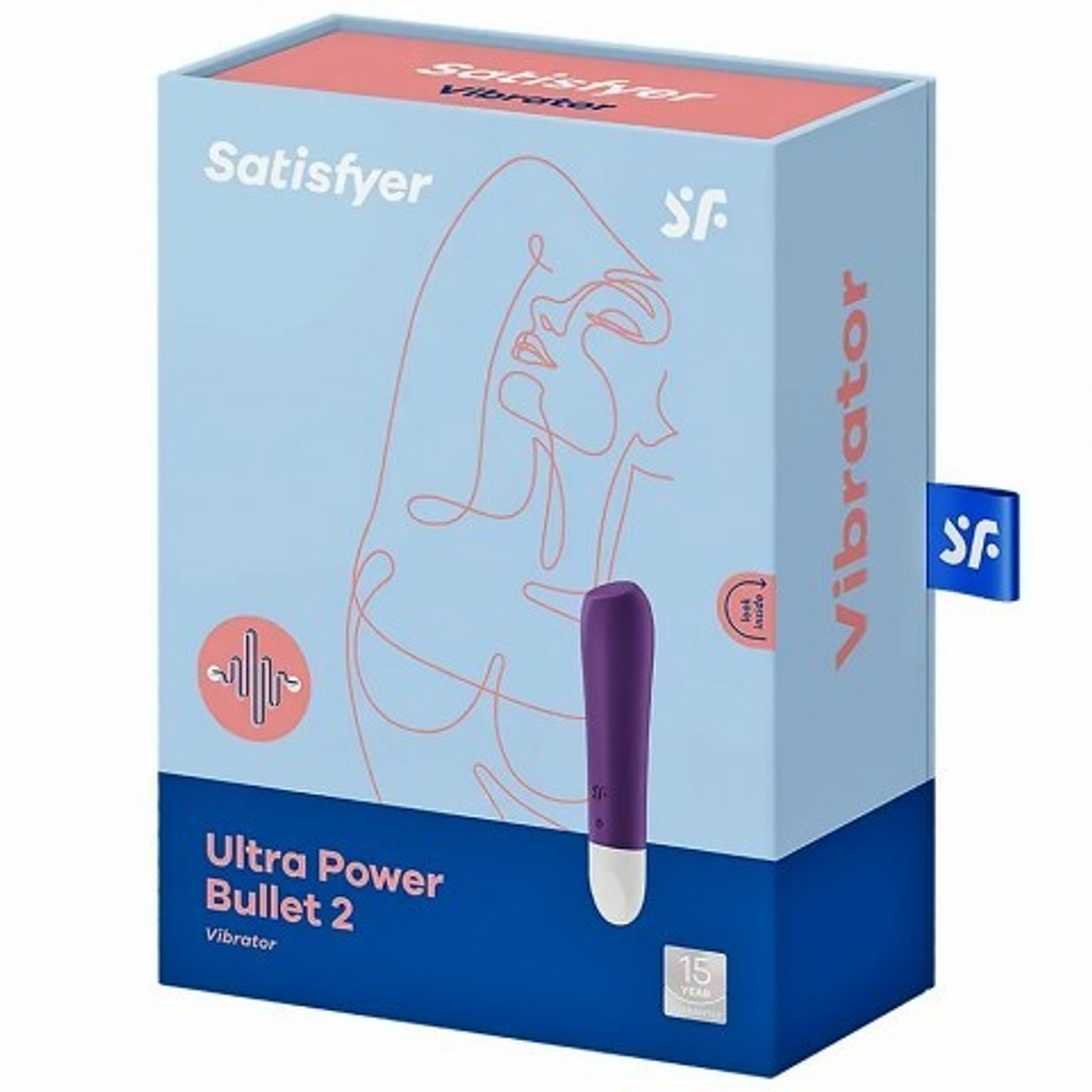 Мини-вибратор Satisfyer Ultra Power Bullet 2 фиолетовый