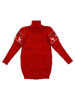 Платье туника вязаное