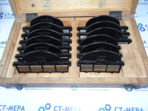 Образцы чистоты поверхности ОЧП из 12 наборов, сталь