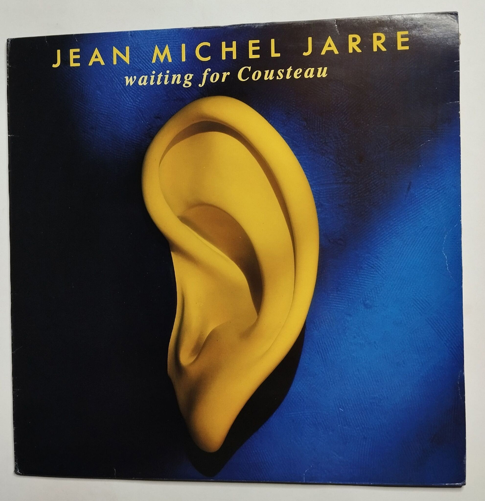 Винтажная виниловая пластинка LP Jean Michel Jarre Waiting For Cousteau (Spain 1990)