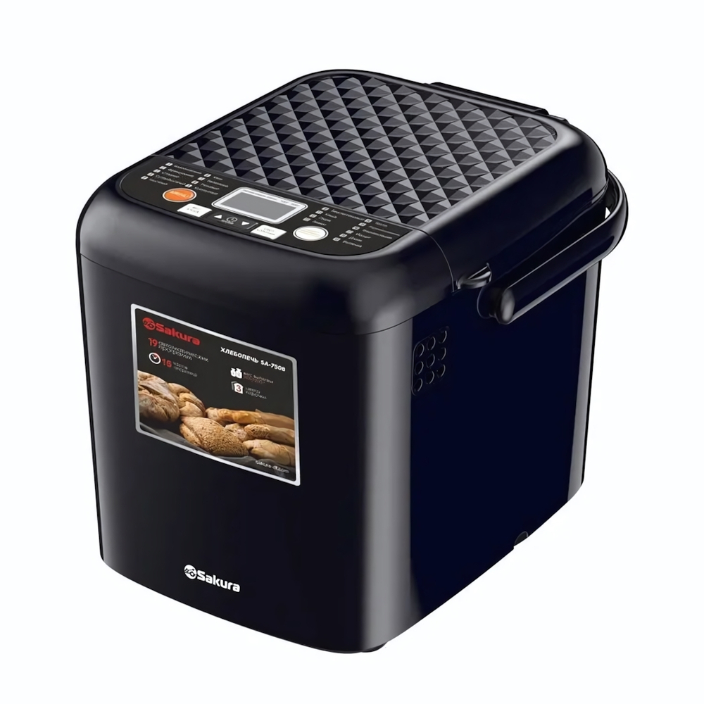 Хлебопечь SA-7508BK 500Вт 19 программ 500/600г