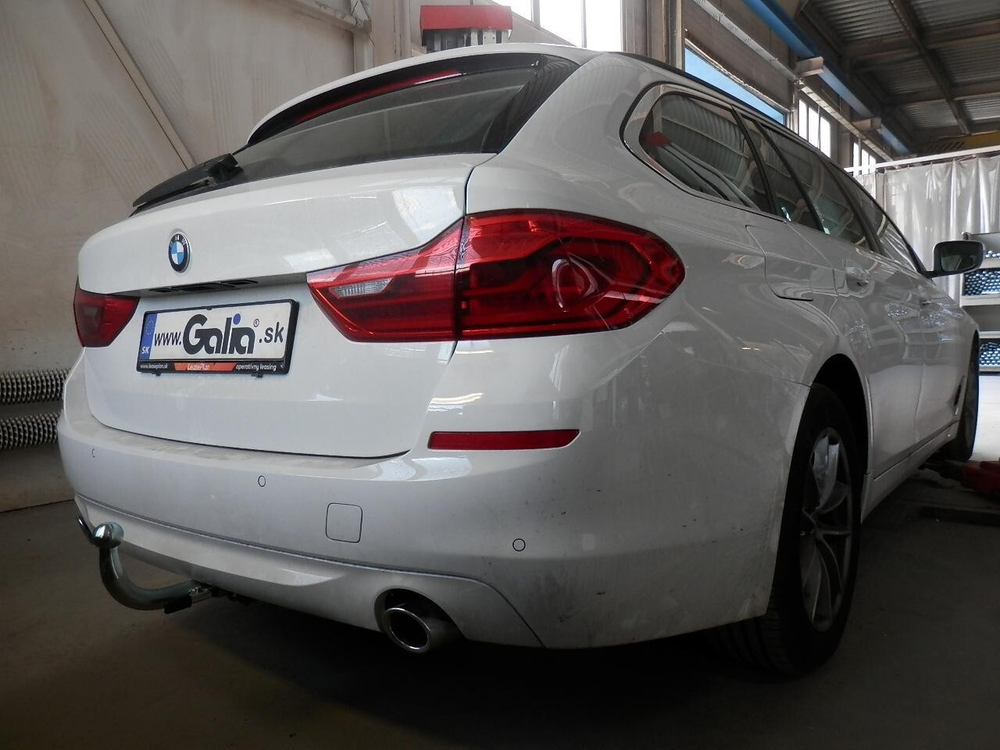Фаркоп оцинкованный Galia B024A для BMW 5-Series 2017-(паспорт и сертификат в комплекте)(без электрики)