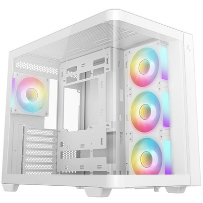 Корпус Midi-Tower DeepCool CG530U 4F WH TG White (R-CG530U-WHAGA4-G)