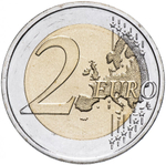2 евро. 150-летие первого фестиваля песни. Эстония. 2019 год