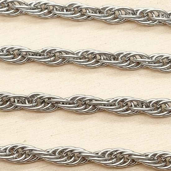Цепочка Тройная кордовая 4,5 мм