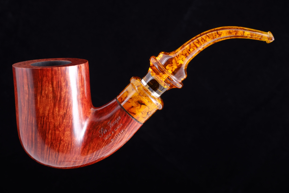 Курительная трубка Ser Jacopo L1 Delecta Ambra, 553