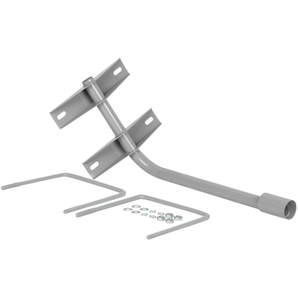 Кронштейн на опору ЭРА SPP-AC4-0-500-048 с 2 хомутами 500mm d48mm