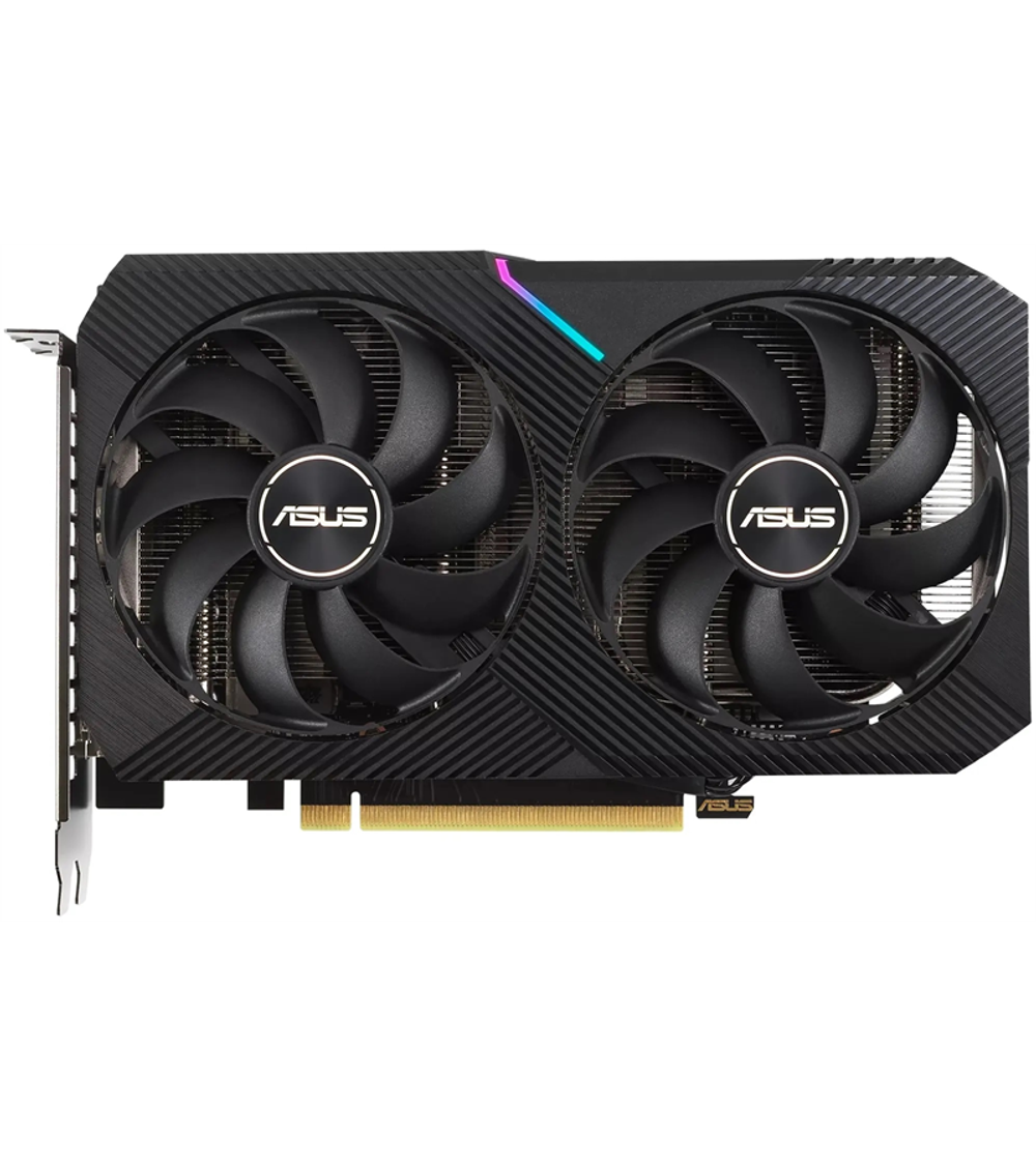 Видеокарта ASUS DUAL-RTX3050-O8G-V2//RTX3050 DVI HDMI DP 8G D6; 90YV0GH6-M0NA00