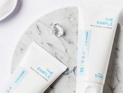 Scinic The Simple Mild Foam Cleanser пенка для умывания для чувствительной, сухой и нормальной кожи
