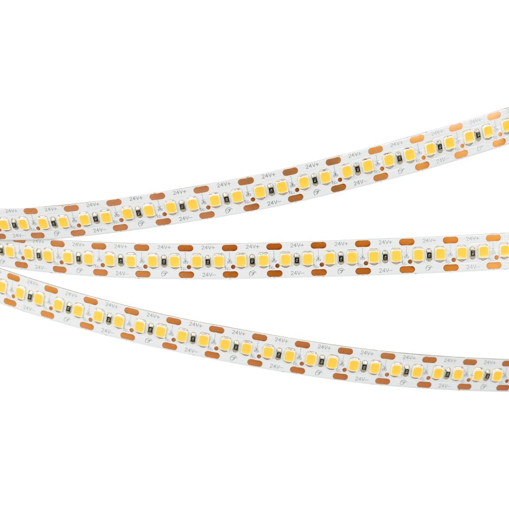 Светодиодная лента RT-A168-10mm 24V White6000-CX2 (17.3 W/m, IP20, 2835, 5m) (Arlight, резка 2 светодиода) 028734(2)