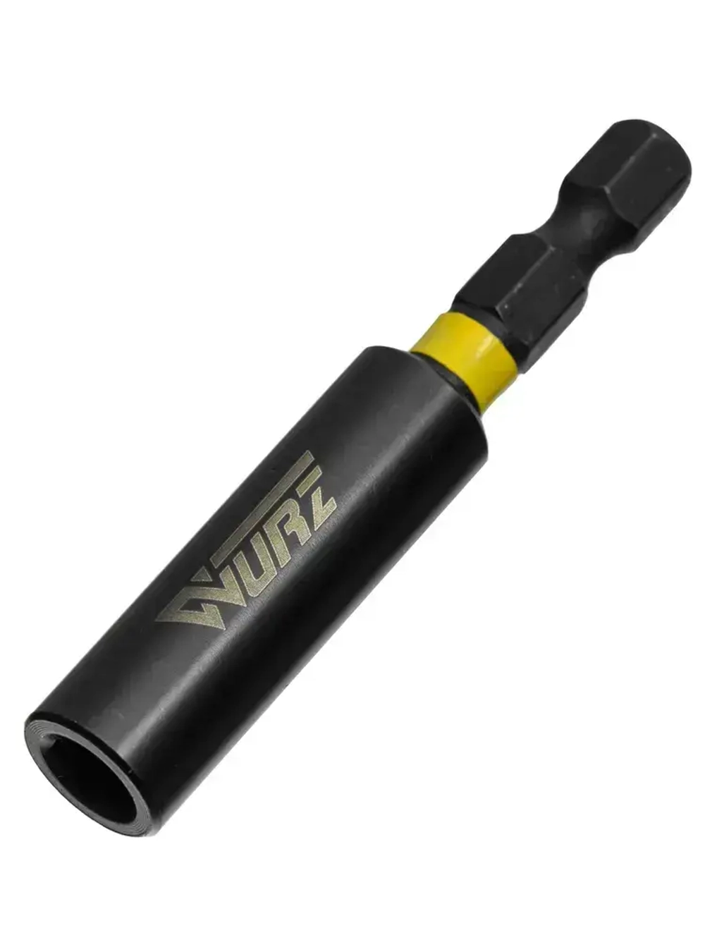 Адаптер для бит магнитный удлинитель двусоставный 60мм (нержавеющая сталь) WURZ 3368-1