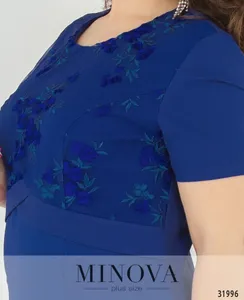 Платье 354-электрик Minova