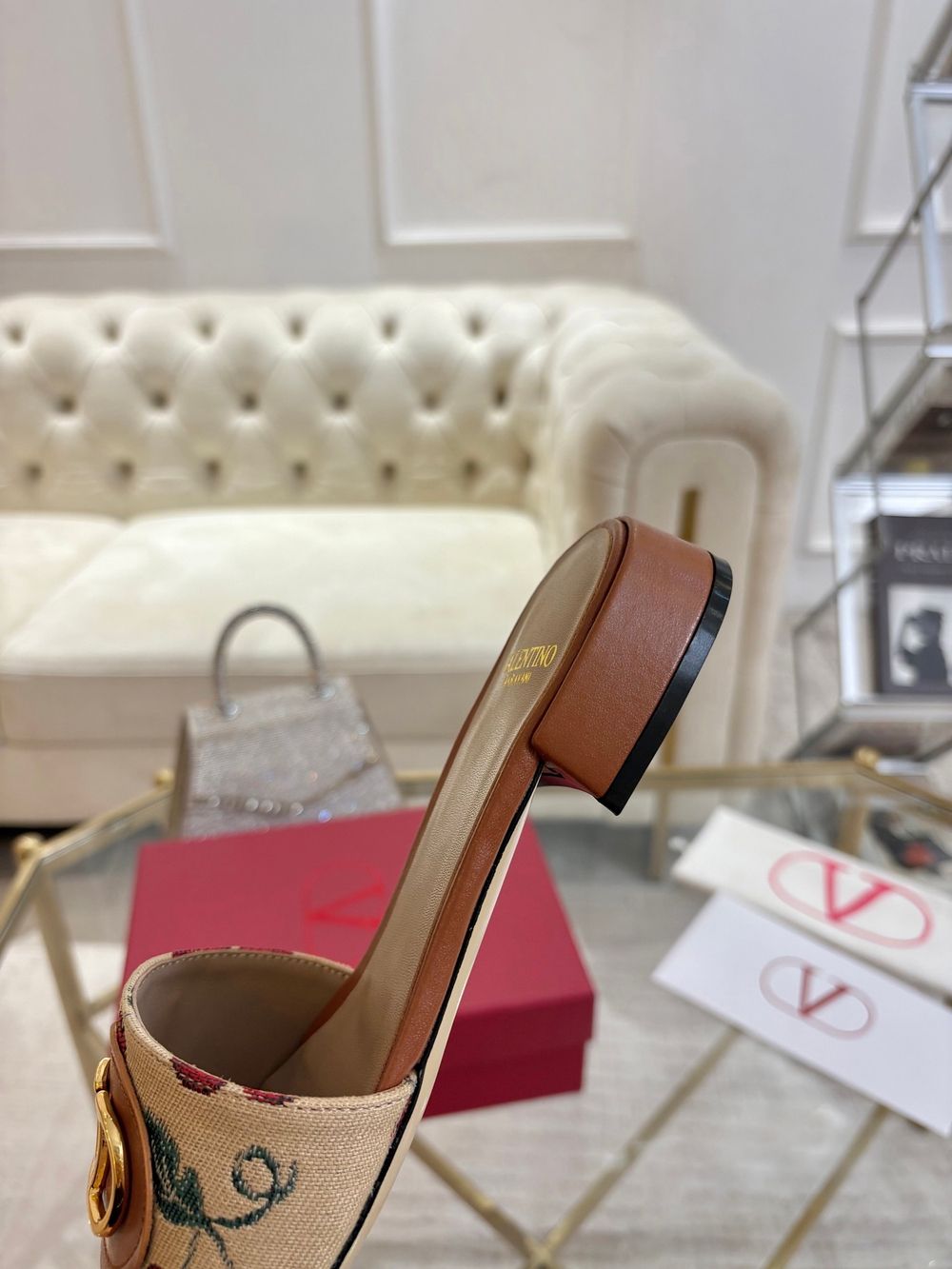 Valentino Slide Sandal