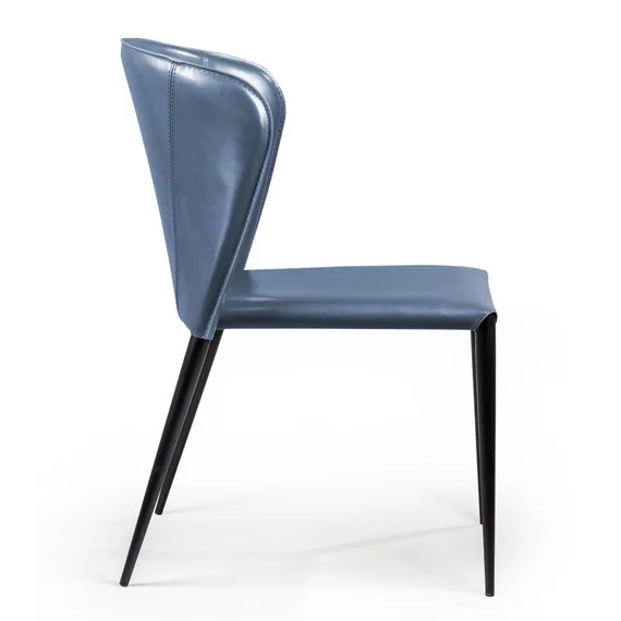 Стул Albert антрацитовая кожа