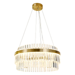 Citilux Sheldon CL339143 LED Люстра хрустальная с пультом Бронза