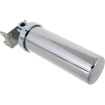 Фильтр для воды АКВАБРАЙТ магистральный, 3/4", корпус из нержавеющей стали, Slim Line 10", в комплекте кронштейн и ключ (АБФ-НЕРЖ-34)