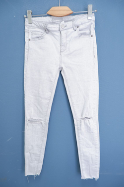 Джинсы серо-голубые 40 размер