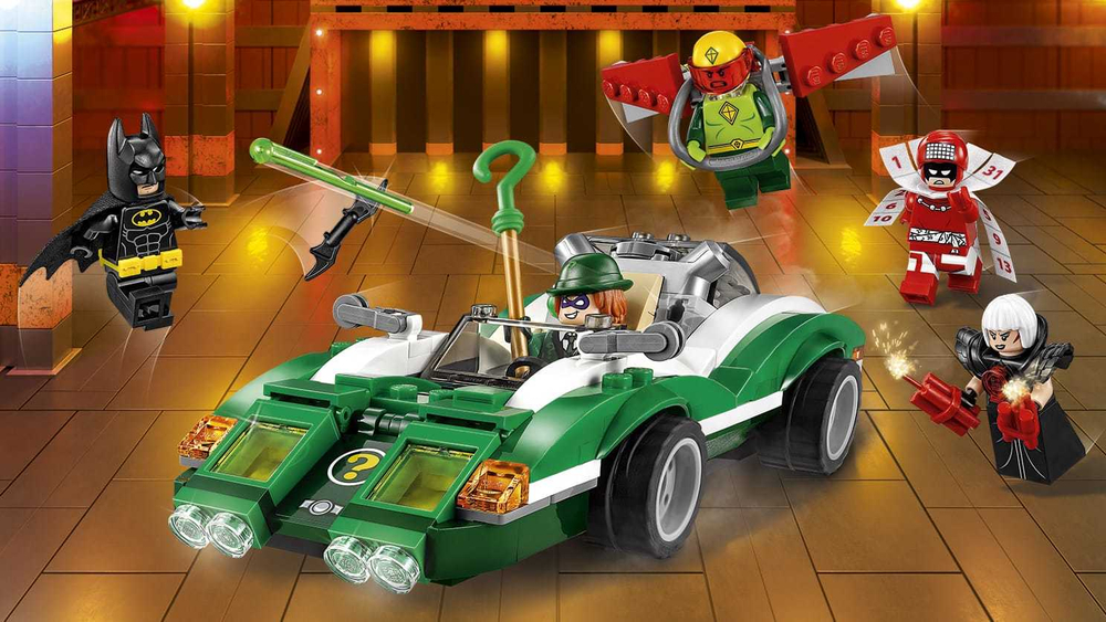 LEGO Batman Movie: Гоночный автомобиль Загадочника 70903 — The Riddler Riddle Racer — Лего Бэтмен Муви