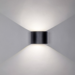 340557 Светильник DALLA 2х5W LED 1100LM G ЧЕРНЫЙ 4000K IP65