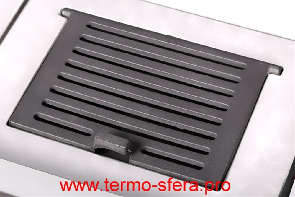 Каминная топка Экокамин Альфа 1000 R два стекла правая