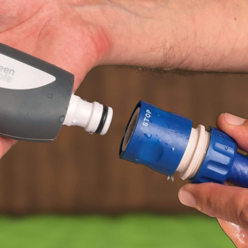 GAEP12-02 GREEN APPLE ЕСО Пистолет-распылитель, пластик, 8 режимов