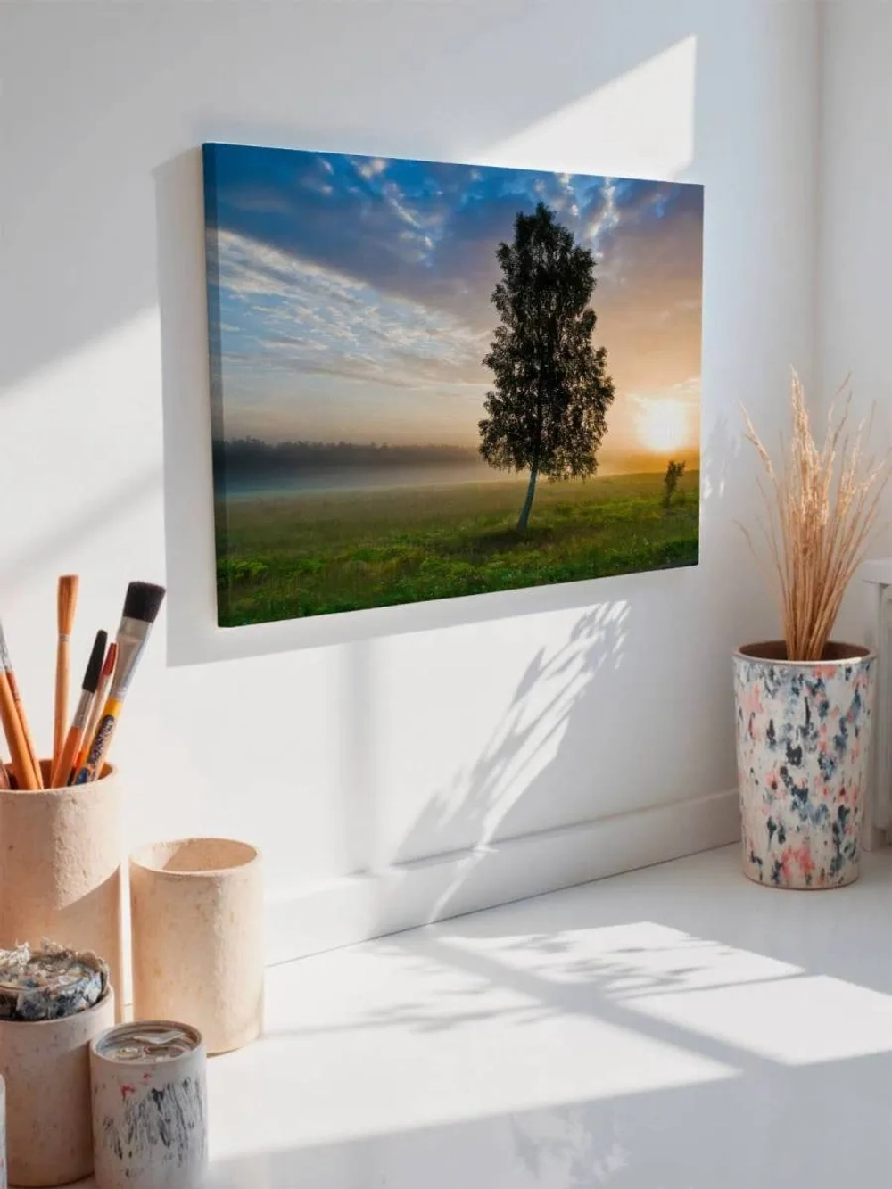 Картина на стену 40 X 50 Береза