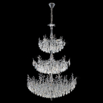 Citilux RITZ CL310261 Люстра хрустальная подвесная Хром