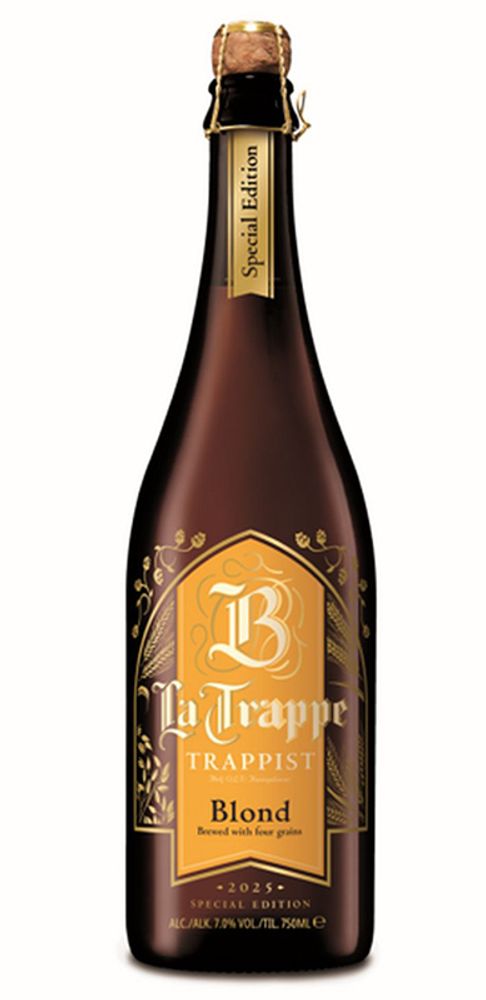 Пиво Ла Траппе Блонд Спешл Эдишн 2025 / La Trappe Blond Special Edition 2025 0.75 - стекло