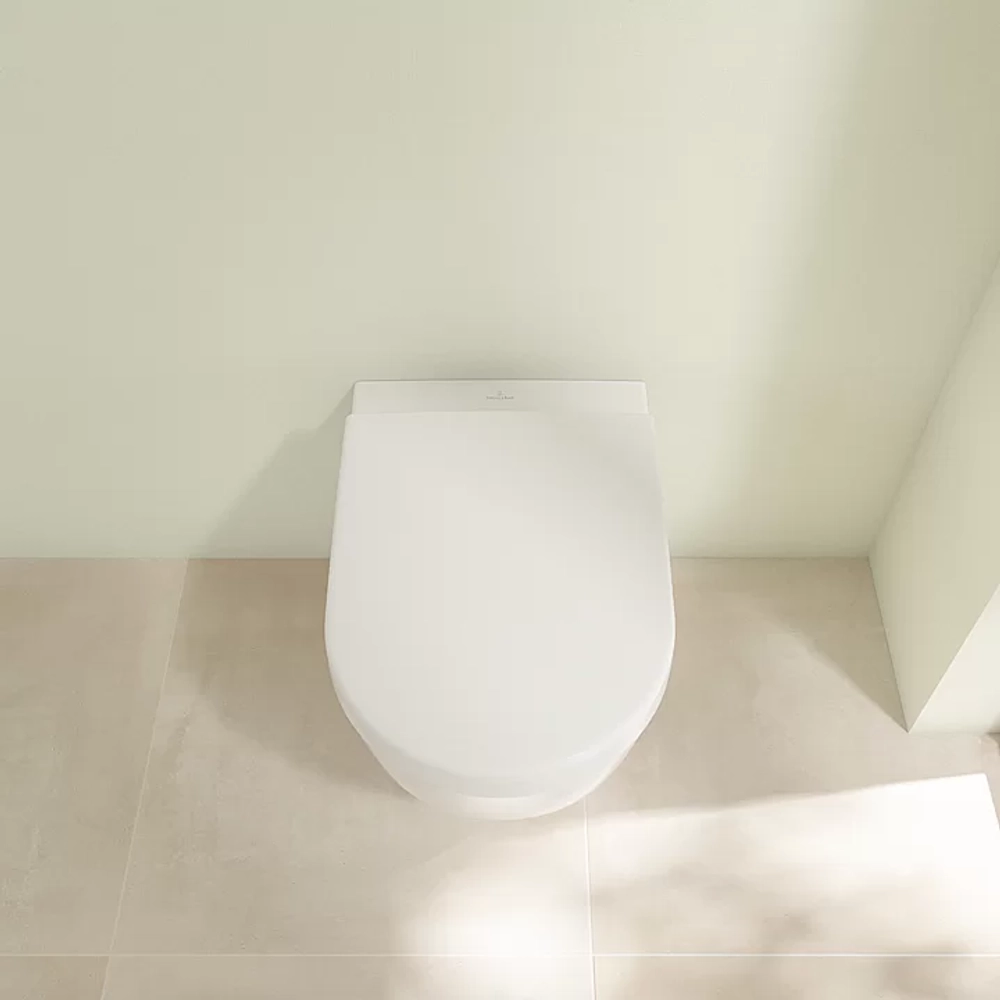 Унитаз приставной Villeroy&Boch Subway 2.0 5602R001 альпийский белый