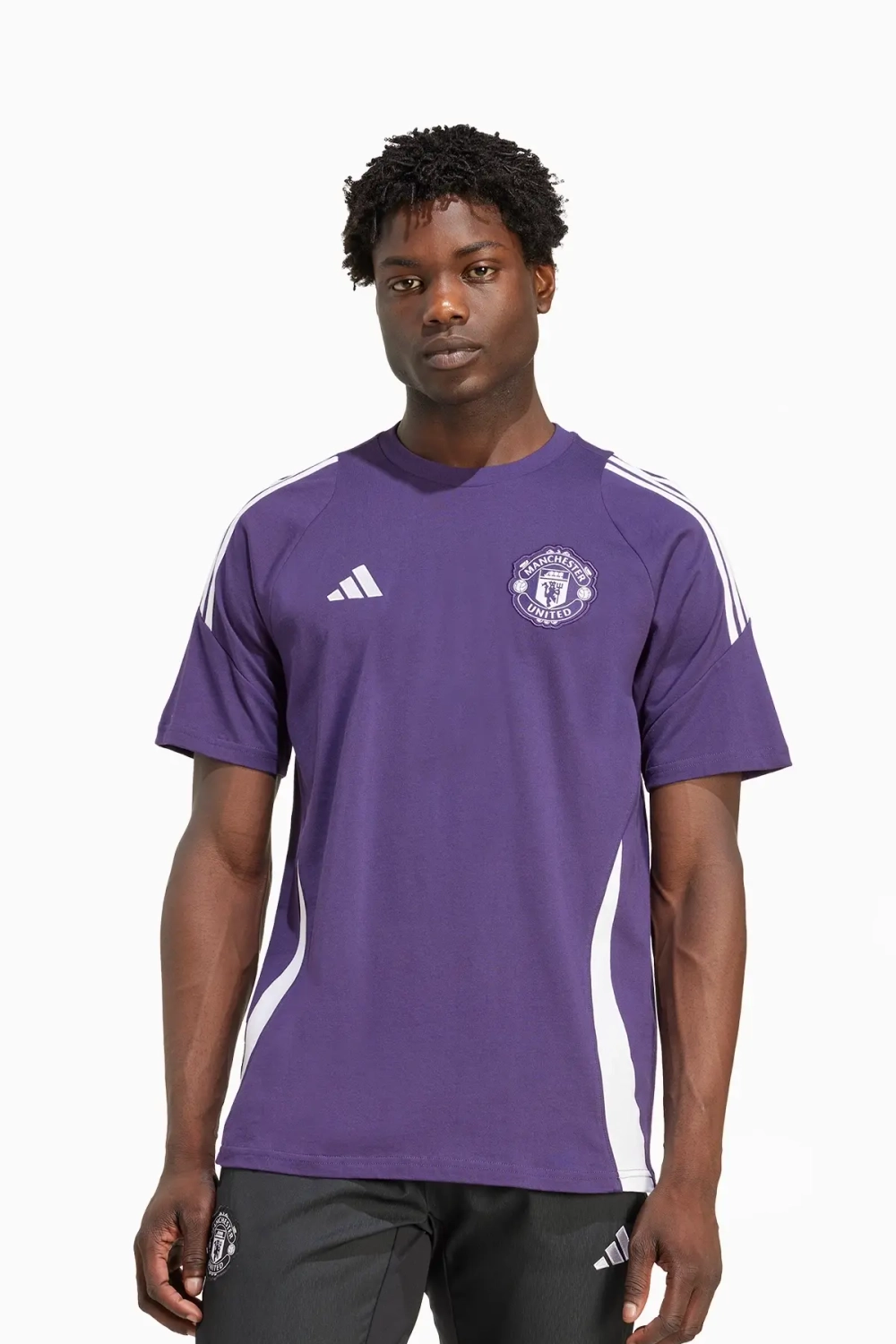 Футболка adidas Manchester United 25/26 Tee - фиолетовый