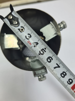 Насадка на глушитель универсальная тёмного цвета тюнинг