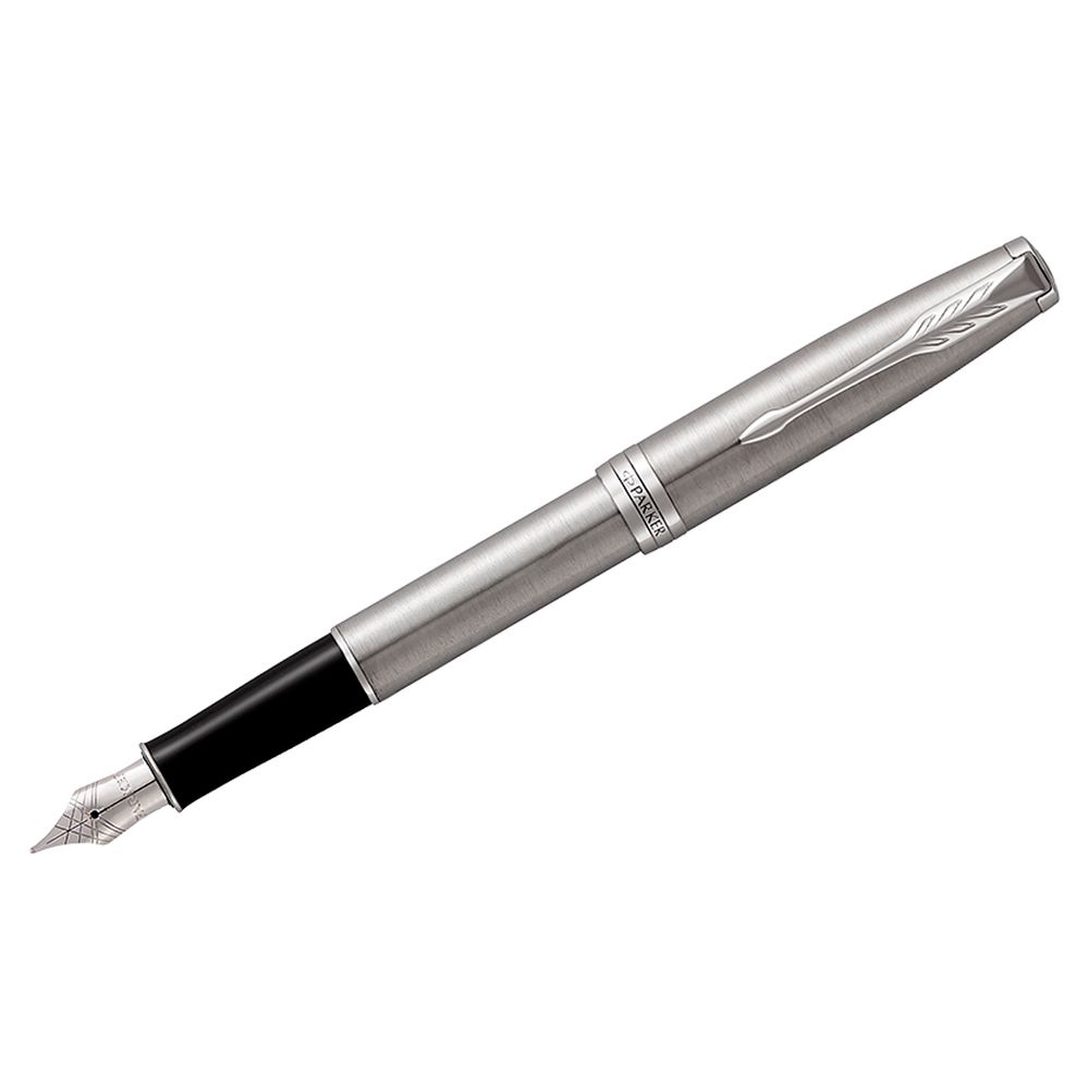 Parker Sonnet Core - Stainless Steel CT, перьевая ручка, F, BL