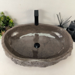 Раковина из мрамора Erozy Grey EM-65017 69*47*15 0892