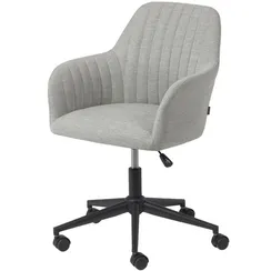 Рабочее кресло на колесиках Madina светло-серое