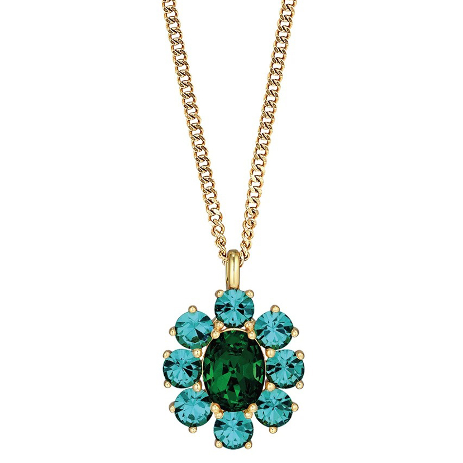 Колье Dyrberg Kern CLAUDIA SG GREEN 390078