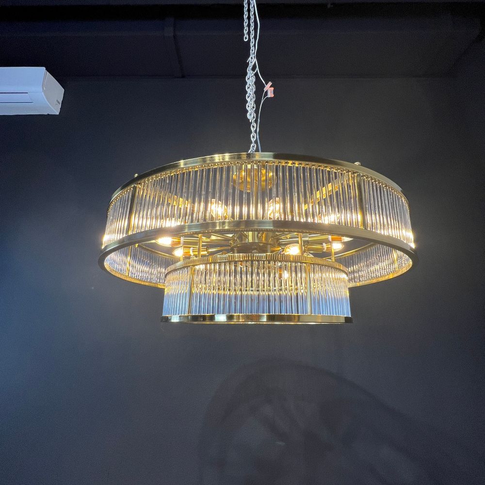 Люстра На Штанге Rh Marais Round Chandelier D80 By Imperiumloft