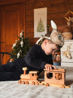 Велюровый комплект Mjölk (свитшот и брюки) Navy