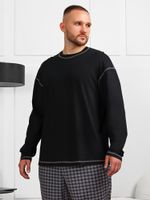 Джемпер мужской Генри-3 Виотекс ЧЁРНЫЙ