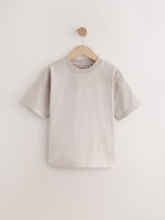 Жилет с капюшоном и футболка в комплекте для мальчика Next AJ8-074, Черный, Бежевый