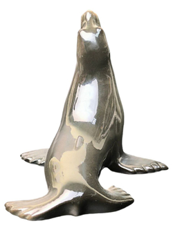 Фарфоровая статуэтка "Тюлень" ЛФЗ